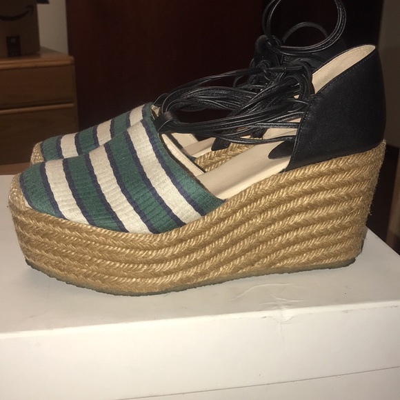 Chloe wedge espadrilles size 37 (6) with box - Picture 3 of 6
